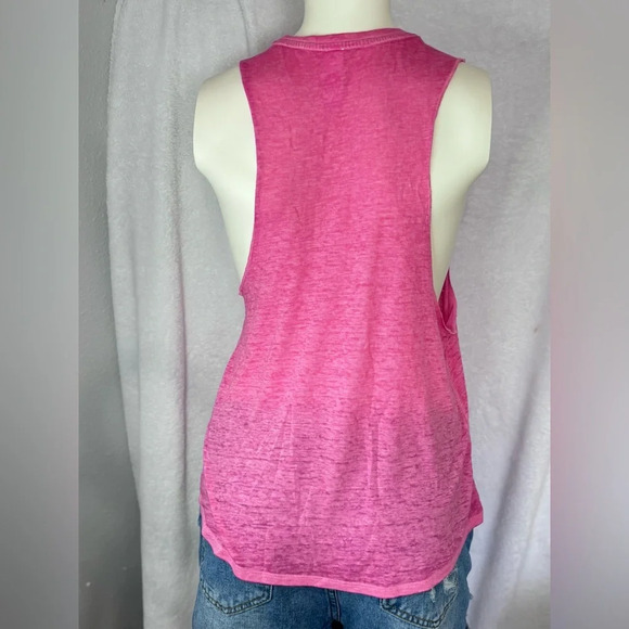 Love Tank Top Heart Stars Patriotic Sleeveless Casual Top - Picture 5 of 5